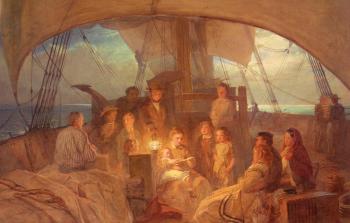 John Absolon : The Emigrant Ship